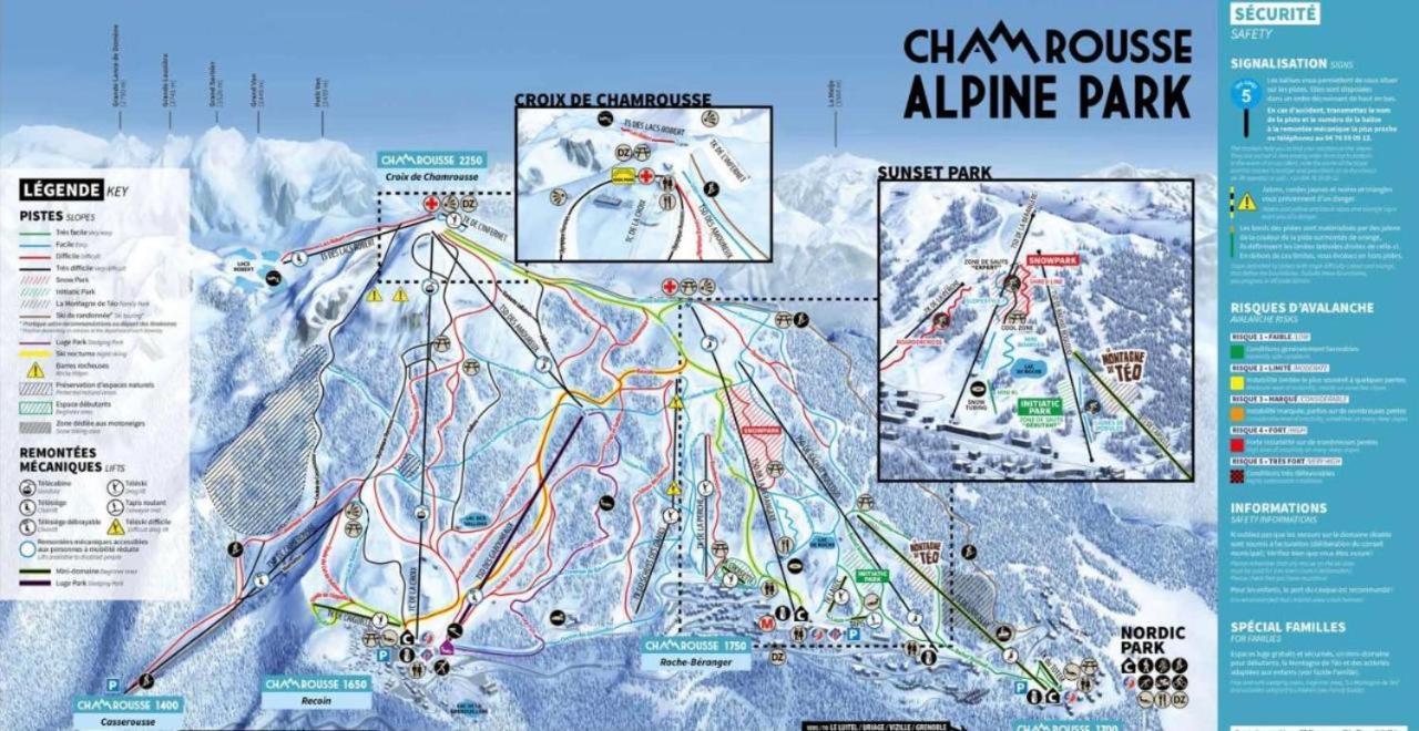 Pied De Piste Lejlighed Chamrousse Eksteriør billede